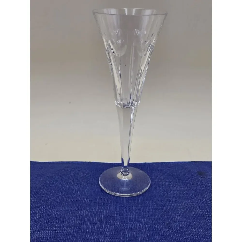 Waterford Crystal Fluted Champagne Millennium Series Clear VTG